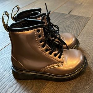 Rose Gold Dr. Martens